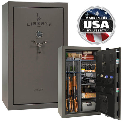 Liberty Colonial 30 Safe in Gray Gloss.